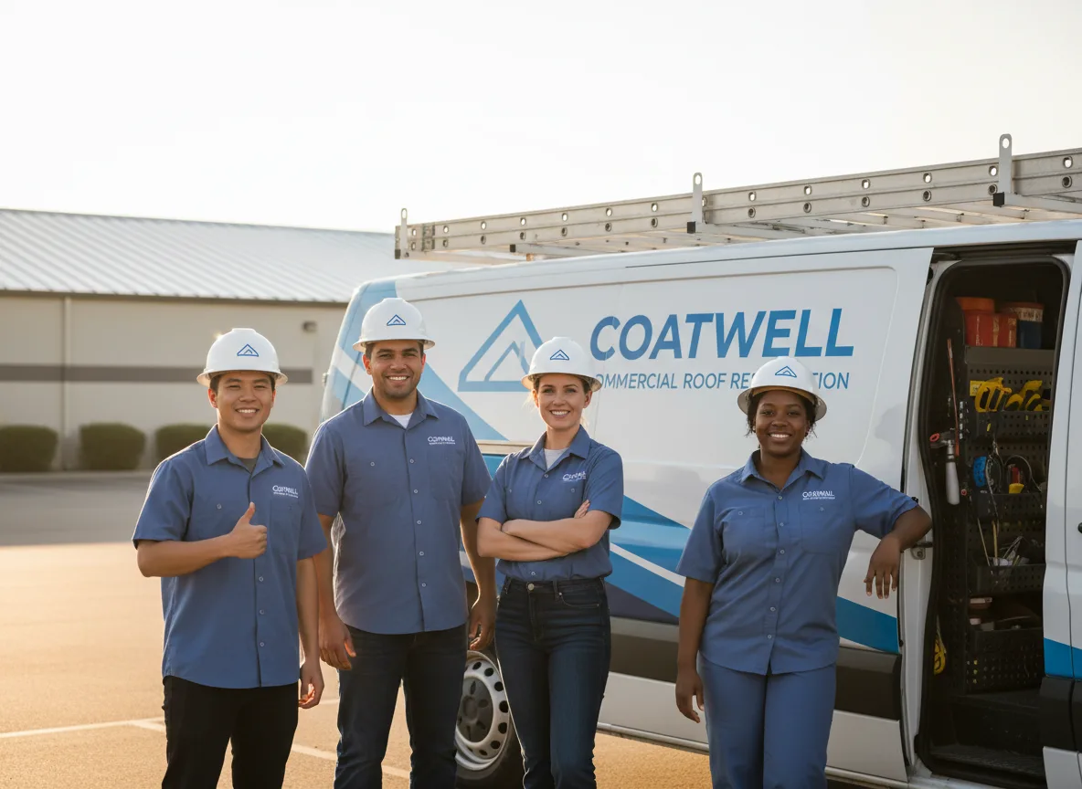 Commercial roof coating company in La Valle, WI